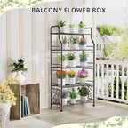 GIOTORENT Plant Stand Outdoor Indoor 5 Tier Metal Waterproof - Image 5