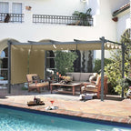 12 x 14 ft Outdoor Pergola by Aoodor
