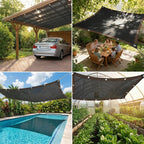 5 x 10 FT Shade Cloth for Garden, 90% Mesh Tarp - Image 7