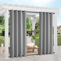 NICETOWN 2 Panels Outdoor Curtains Waterproof Extra Long 108 in by NICETOWN