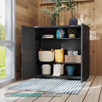 HOMSPARK Indoor/Outdoor Storage Cabinet - Image 5