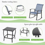 Shintenchi Rocking Chair Outdoor - Image 5