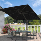 9' X 12' Cantilever Patio Outdoor Umbrella - Image 9