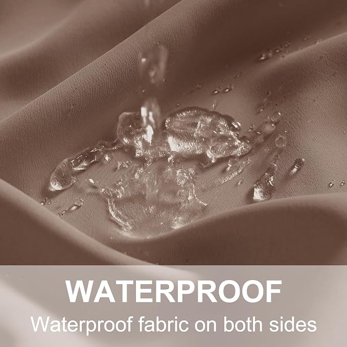 RYB HOME Extra Wide Outdoor Curtains - Image 5