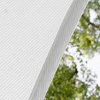 Amgo Custom Size 12' x 12' x 17' White Right Triangle Sun Shade Sail UPF50+ - Image 9