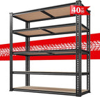 REIBII 40" W Storage Shelves Load 2500Lbs - Image 9