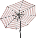 Best Choice Products 10ft Solar Polyester LED Lighted Patio Umbrella w/Tilt by Unknown