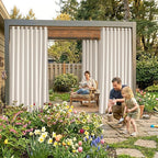 Waterproof Outdoor Curtain W105 x L108 - Image 2