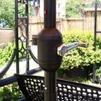 Sunnyglade 9' Solar LED Patio Umbrella, 8 Ribs, Tilt & Crank | 9Ft Patio - Image 2