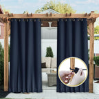 NICETOWN 2 PCs Waterproof Outdoor Curtains - Image 2