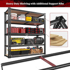 REIBII 40" W Storage Shelves Load 2500Lbs - Image 3