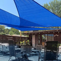 LOVE STORY 10' x 10' x 14' Triangle Sun Shade Sail by LOVESTORY