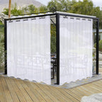 LORDTEX Burlap Linen Look Outdoor Curtain by LORDTEX