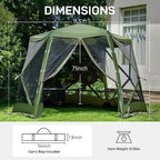 EVER ADVANCED Pop up Screen House Tent - Image 7
