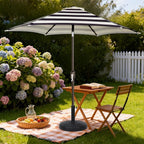 7.5 ft Patio Umbrella, Yard Umbrella, Outdoor Market Umbrella - Image 8