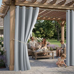 Waterproof Outdoor Curtain W52 x L63 - Image 2