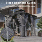 Aoxun Gazebo 8x8 Hardtop Gazebo - Image 4