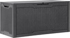 YITAHOME 100 Gallon Large Resin Deck Box Outdoor Storage Boxes - Image 7