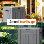Flamaker 50 Gallon Deck Box, Package Delivery Storage Box - Image 2