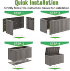 Outdoor Storage Waterproof Deck Box - Image 6