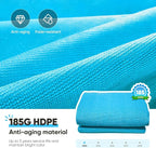 Quictent Sun Shade Sail for Patio w/Hardware Kit 185GSM 24x24ft Turquoise | - Image 2