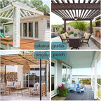 BONZER Outdoor Curtains for Patio Waterproof Thick | Privacy Grommet Light - Image 7