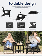 Adirondack Rocking Chair Set of 2 - Image 4
