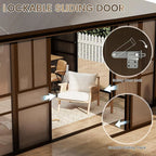 12x14 Sunroom Gazebo, Enclosed Outdoor Solarium - Image 6