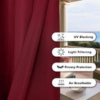 BONZER Outdoor Waterproof Curtains - Image 4