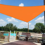 Windscreen4less 23' x 23' x 23' Sun Shade Sail Triangle Outdoor Canopy Cover UV by Windscreen4less