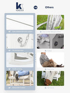 Adirondack Rocking Chair Set of 4 - Image 7