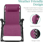 Best Choice Products Oversized Zero Gravity Chair, Folding Outdoor Patio - Image 4