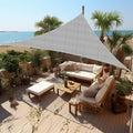 Shade&Beyond Custom Sun Shade Sail 16'x18'x24.1' Triangle Sun Sail Shades Patio by ShadeBeyond