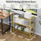 Standard Shelf Organizer for Outdoor Indoor, Waterproof Heavy Duty Metal - Image 2