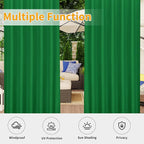 Easy-Going Outdoor Patio Curtains 2 Panels, 54x108 inch, Porch and Pergola - Image 5