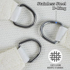 Shade&Beyond Custom Sun Shade Sail 12'x17'x20.8' Triangle Sun Sail Shades Patio - Image 4