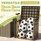Greesum 31 Gallon Deck Box for Outside, All Weather Outdoor Storage Boxes for - Image 6