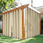 HDCAXKJ Waterproof Outdoor Curtains by HDCAXKJ