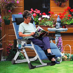 MOPHOTO Zero Gravity Chair, Outdoor Padded Lounge Chair - Image 2