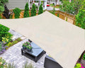 AsterOutdoor Sun Shade Sail Rectangle 12' x 16' UV Block Canopy by AsterOutdoor