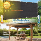 20 x 20 FT Shade Cloth -for Garden Plants, 90% Sunblock Shade Neting -for - Image 4
