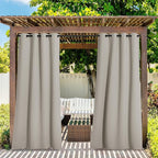 NICETOWN 2 Panels Indoor & Outdoor Curtains - Image 2