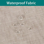 LORDTEX Burlap Linen Look Outdoor Curtain - Image 2