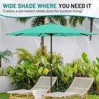 12 FT Patio Umbrella for Outdoor, Outdoor Table Umbrella - Image 5