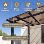 Aoxun 24’x10’ Gazebo for Patio, Gazebo Pergola - Image 5