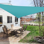 Windscreen4less 20' x 20' x 20' Sun Shade Sail Triangle Outdoor Canopy Cover UV by Windscreen4less
