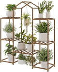 Bamworld Plant Stand Indoor Hanging Plant Shelf Outdoor Large Plant Rack | by Bamworld