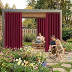 Waterproof Outdoor Curtain W105 x L84 - Image 2