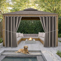 Waterproof Outdoor Curtain W84 x L120 by DivaenCamino