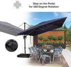 PURPLE LEAF Patio Umbrella - Image 5